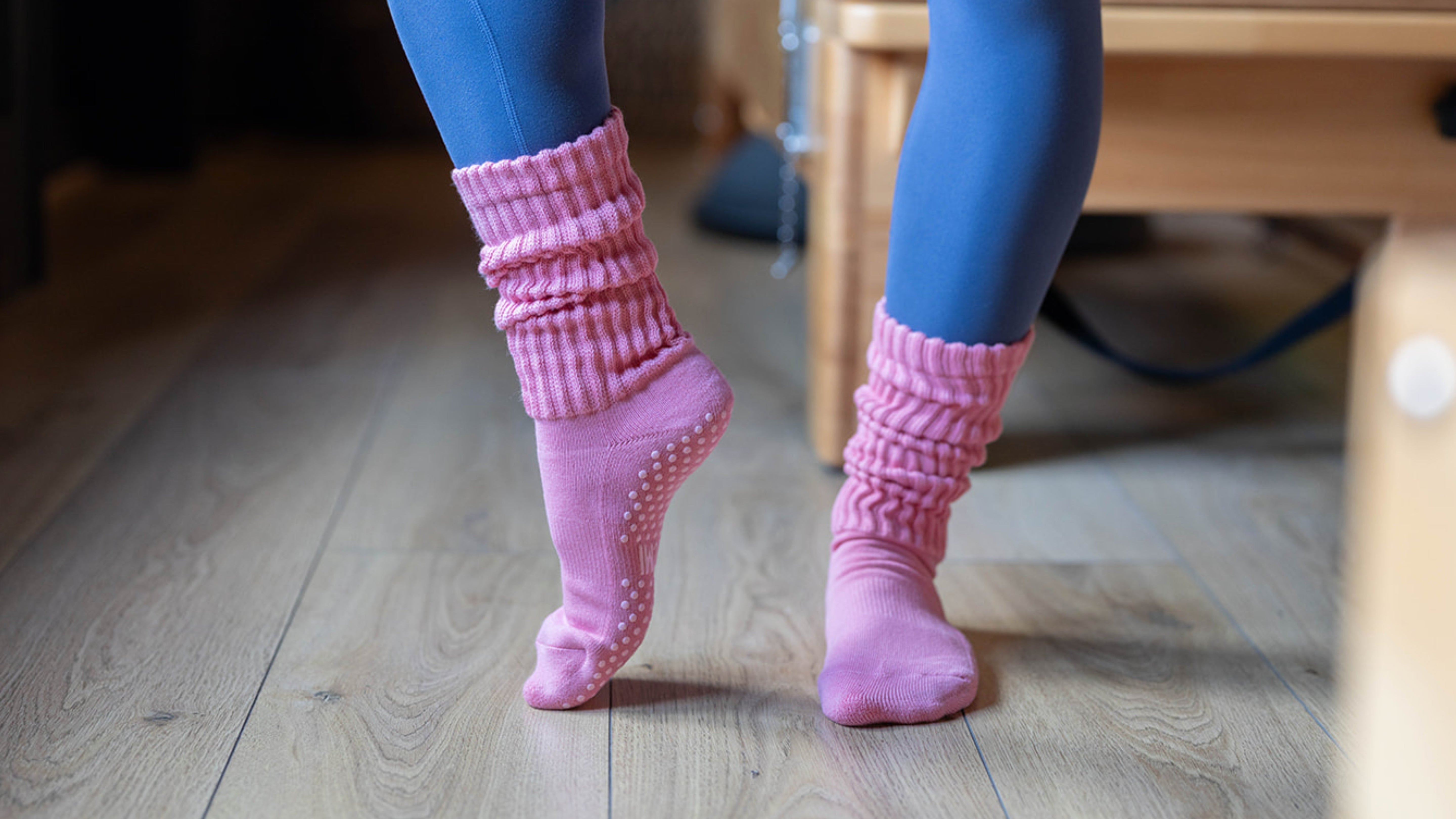 Marshmallow Slouch sock