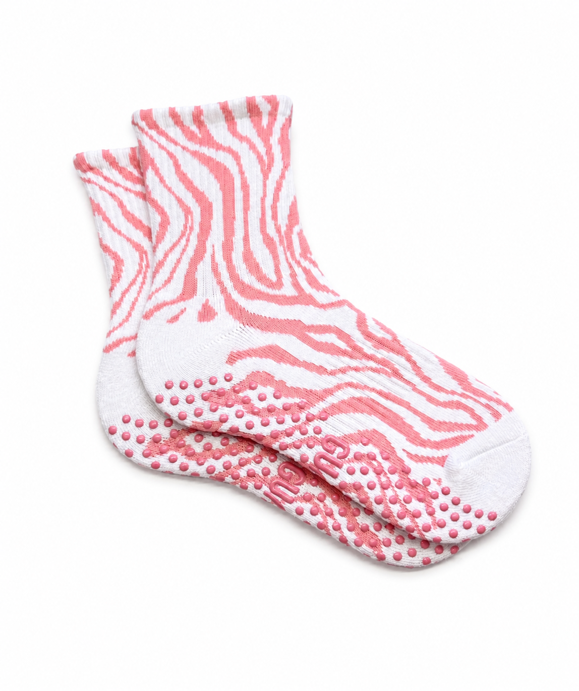 Candy Zebra Crew Sock