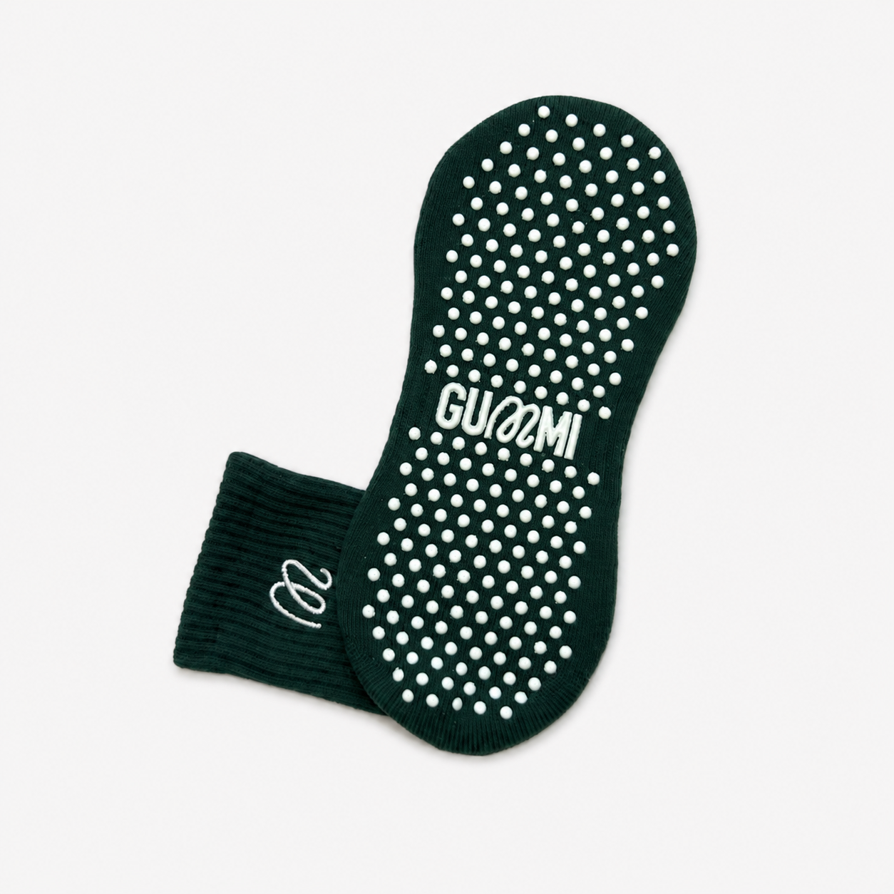 Pine Cream – Men’s / Unisex Crew Length Grip Socks