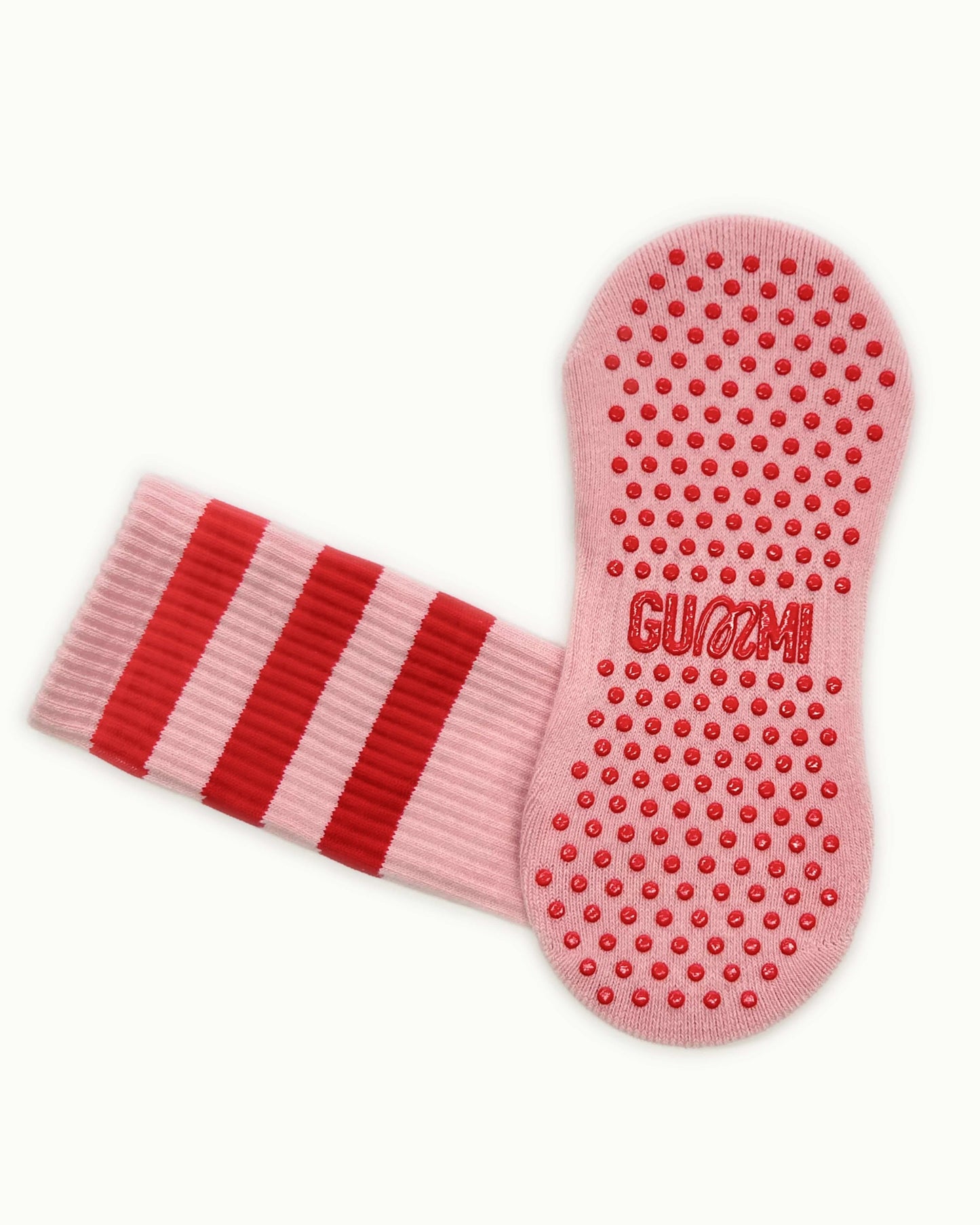 Signature grip sole with integrated GUMMI Socks logo