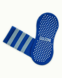 Non-slip sole of taupe GUMMI grip socks for Pilates, reformer, yoga and barre.